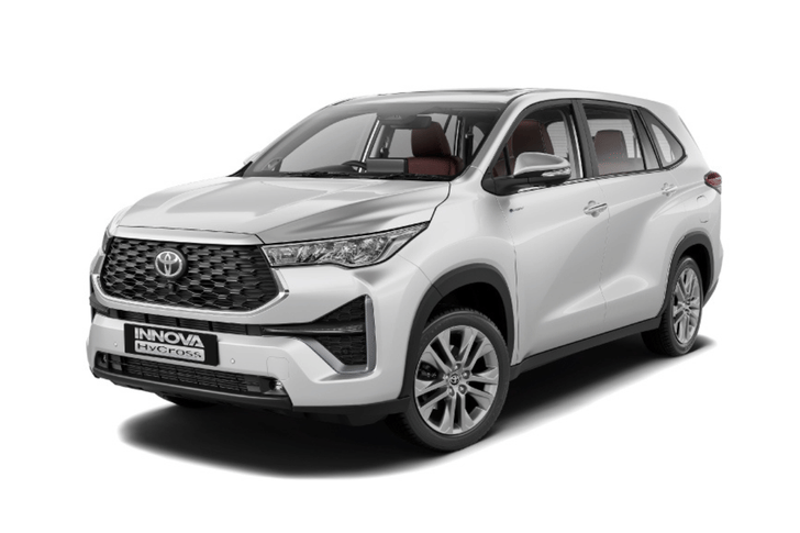 Toyota Innova Hycross Color Super White